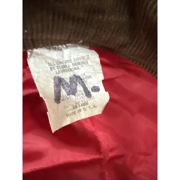 Vintage Carhartt Brown Duck Coveralls Red Lined Size 40R USA Made 996Q - Picture 4 of 14